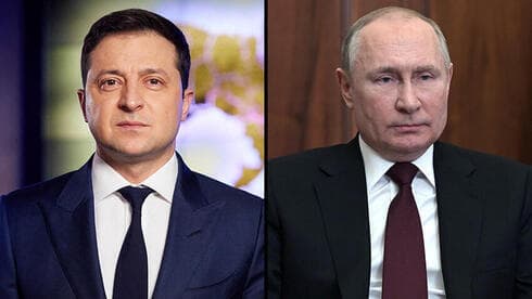 Los presidente de Ucrania, Volodimir Zelenski, y de Rusia, Vladimir Putin. (EPA, Reuters) Los presidente de Ucrania, Volodimir Zelenski, y de Rusia, Vladimir Putin.