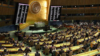 La Asamblea General de Naciones Unidos votó mayoritariamente por condenar la invasión rusa de Ucrania. 