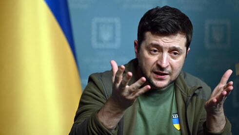Volodimir Zelenski, presidente de Ucrania. 