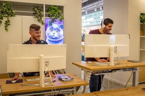 Oficinas de trabajo de Playstudios en Tel Aviv.