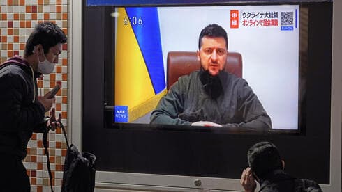 El presidente de Ucrania, Volodomir Zelensky. 