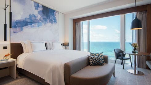 Una habitación del hotel David Kempinski de Tel Aviv.