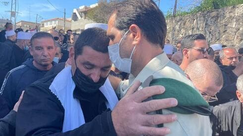 Funeral de la víctima del terrorismo Yezen Falah. 