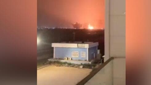 Los ataques con misiles en Erbil, Irak.