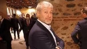 El oligarca ruso Roman Abramovich en las conversaciones sobre Rusia y Ucrania celebradas el martes.