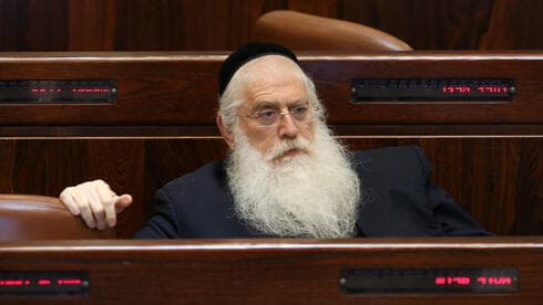 Meir Porush, legislador de Judaísmo Unido de la Torá. 