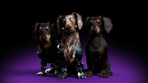 Mascotas virtuales presentados por una start-up israelí. 