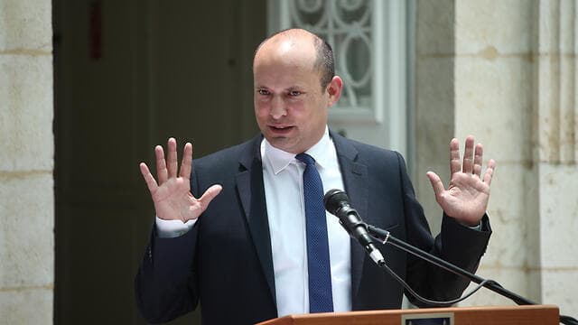 Primer ministro Naftalí Bennett. 