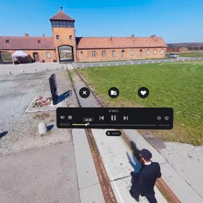 Recorrido virtual de Auschwitz. 