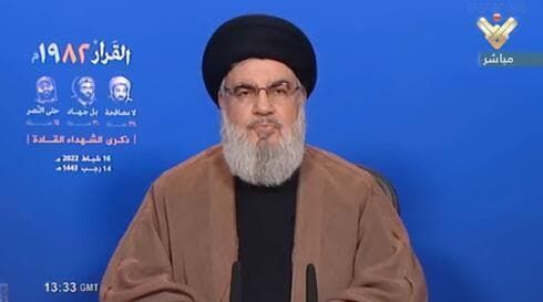 Hassan Nasrallah, líder de Hezbolá. 