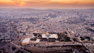 Anochecer Jerusalem