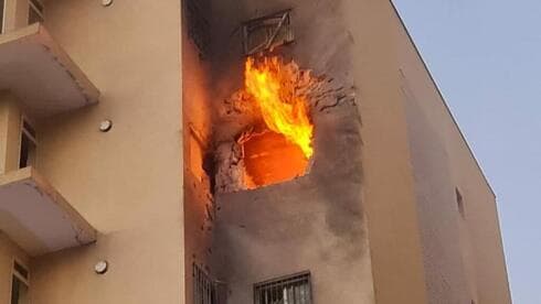 El ataque a la casa de Ido en Sderot. 