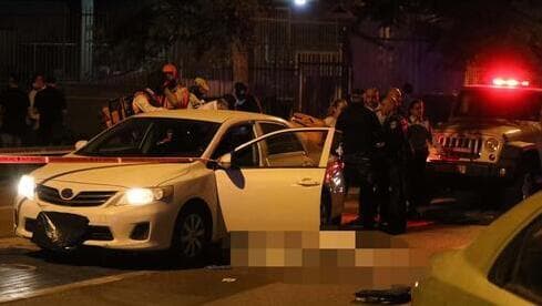 El escenario del atentado terrorista en Elad.