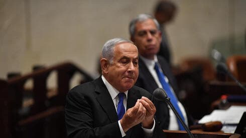 Benjamín Netanyahu afirma que no había considerado una asociación política con el partido Ra'am. (Yoav Dudkevitch) Benjamín Netanyahu afirma que no había considerado una asociación política con el partido Ra'am.