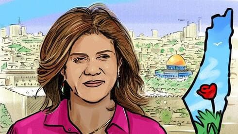 En menos de 24 horas Shireen Abu Akleh se convirtió en un símbolo de la causa palestina. (Ynet) Shireen Abu Akleh Periodista