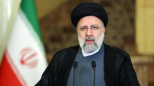 El presidente iraní Ebrahim Raisi. 
