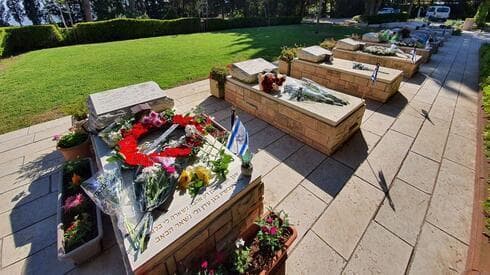 Un cementerio militar para los soldados drusos caídos.