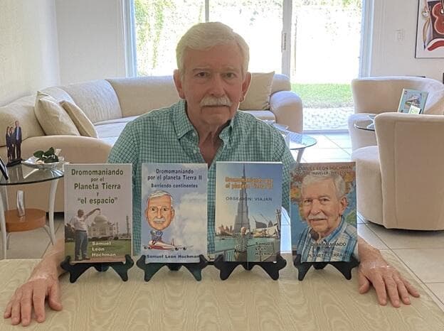 Hochman en su casa de Miami. 