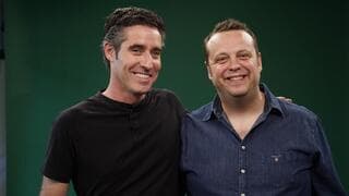 Los cofundadores de Safe School, Doron Herman (derecha) y Nir Zohar.  