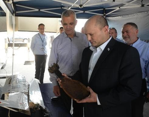 Bennett visita Rafael Advanced Defense Systems ante el nuevo sistema Iron Beam. (GPO) Bennett visita Rafael Advanced Defense Systems ante el nuevo sistema Iron Beam.