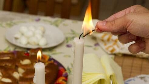 Velas de Shabat.