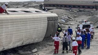 Descarrilamiento en Irán.