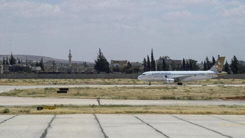 El aeropuerto internacional de Damasco está cerrado por un bombardeo atribuido a Israel. (AFP) Aeropuerto Damasco Siria