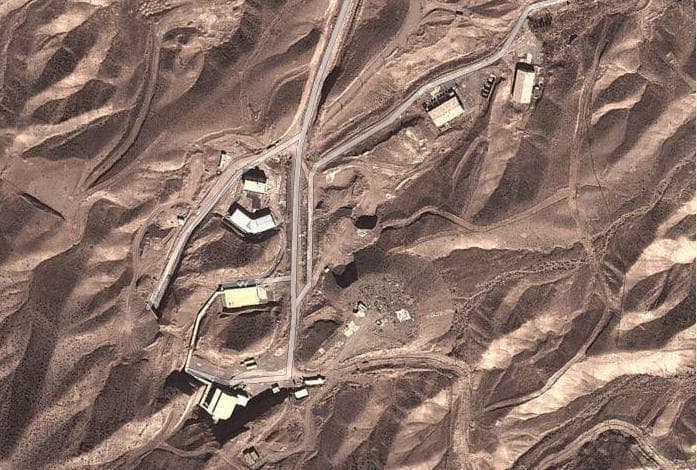 Instalaciones nucleares iraníes. 