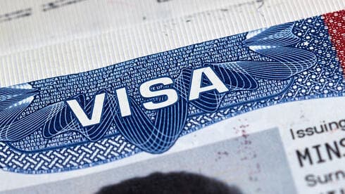 Visa estadounidense.  