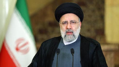 El presidente iraní Ebrahim Raisi. 