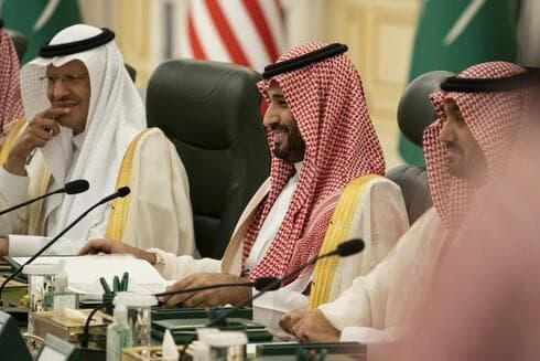 El príncipe heredero de Arabia Saudita, Mohammed bin Salman, en el Palacio Real Al Salman, durante la visita de Biden. (AP) El príncipe heredero de Arabia Saudita, Mohammed bin Salman, en el Palacio Real Al Salman, durante la visita de Biden.