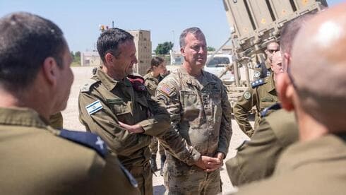 El jefe del CENTCOM, el general Michael Kurilla, durante los ejercicios militares conjuntos con Israel. (Fuerzas de Defensa de Israel) El jefe del CENTCOM, el general Michael Kurilla, durante los ejercicios militares conjuntos con Israel.