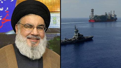 El líder de Hezbolá amenazó nuevamente con atacar la plataforma marítima de gas. (AFP, Prensa FDI) El líder de Hezbolá amenazó nuevamente con atacar la plataforma marítima de gas.