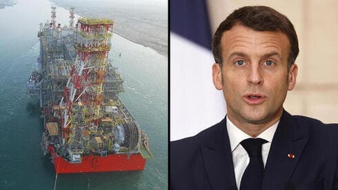 Macron a la prensa libanesa sobre las negociaciones con Israel por la frontera marítima: "Lo que está en juego es la estabilidad del país". (Ynet) Karish Libano Macron