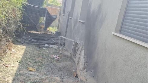 Impacto de cohete en una casa del Consejo Regional de Eshkol. 