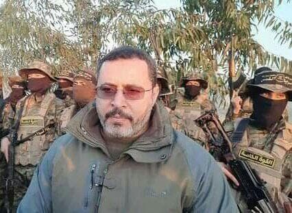 Comandante de la Yihad Islámica asesinado, Khaled Mansour. 