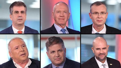 Principales candidatos del Likud: Eli Cohen, Yoav Gallant, Yariv Levin, Dudi Amsalem, Yoav Kisch y Amir Ohana. (Kobi Konaks/Avi Mualem) Principales candidatos del Likud: Eli Cohen, Yoav Gallant, Yariv Levin, Dudi Amsalem, Yoav Kisch y Amir Ohana.