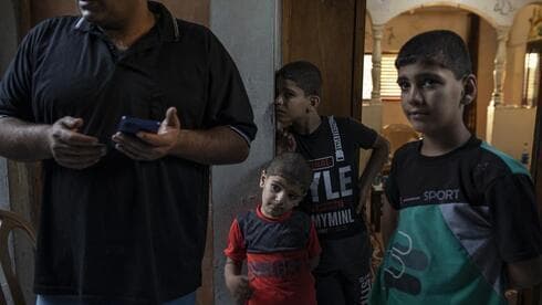 El trabajador palestino Ibrahim Slaieh 