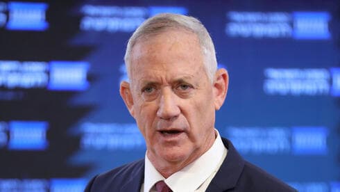 El ministro de Defensa, Benny Gantz.