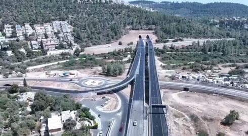 La nueva carretera a Jerusalem. 