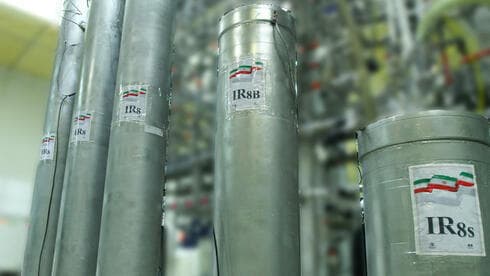 Centrifugadoras de enriquecimiento de uranio en la planta nuclear de Natanz. 