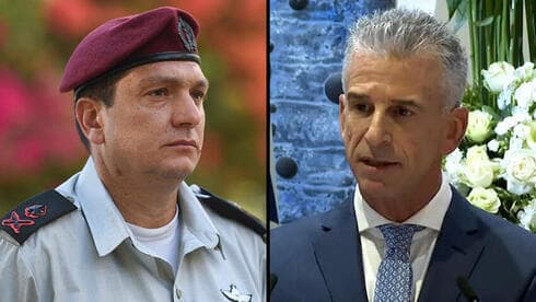 Aharon Haliva y David Barnea. 