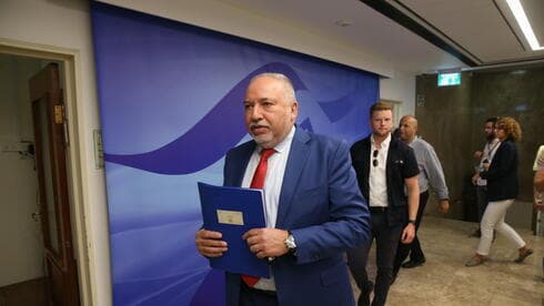 El ministro de finanzas, Avigdor Liberman