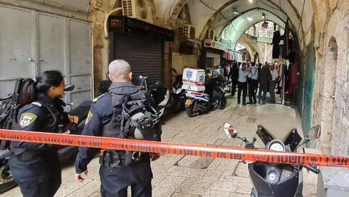 Atentado en la Ciudad Vieja de Jerusalem. 
