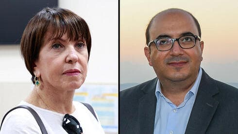 Líderes de Balad y Meretz. 