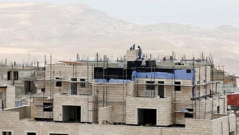 Construcción israelí en Cisjordania.