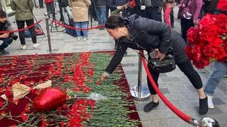 El lugar donde ocurrió el atentado en Estambul
