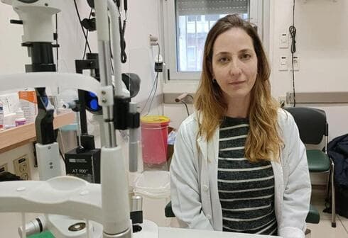 Denise Wajnsztajn, especialista en córneas del hospital Hadassah. 