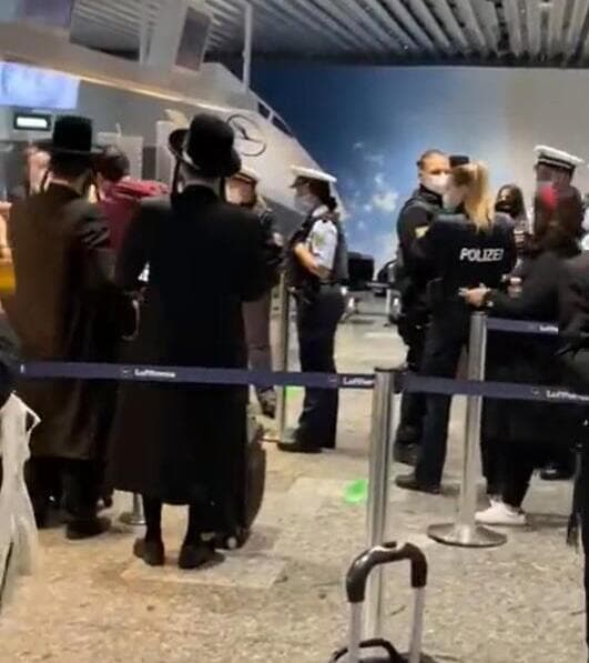 Incidente de Lufthansa con pasajeros ultraortodoxos. 