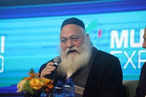 Yitzhak Goldknopf, líder del partido Judaísmo Unido de la Torá.